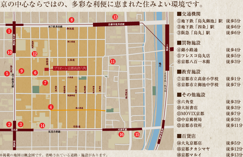 現地案内図